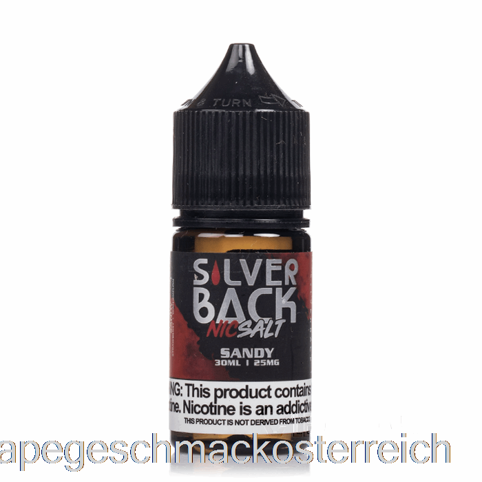 Sandy - Silverback Juice Co. Salze – 30 Ml, 45 Mg Vape-Geschmack